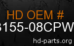 hd 53155-08CPW genuine part number