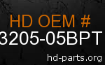 hd 53205-05BPT genuine part number