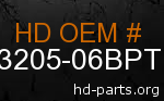 hd 53205-06BPT genuine part number