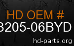 hd 53205-06BYD genuine part number
