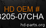 hd 53205-07CHA genuine part number