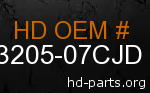 hd 53205-07CJD genuine part number