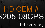 hd 53205-08CPS genuine part number