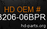 hd 53206-06BPR genuine part number