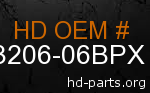 hd 53206-06BPX genuine part number