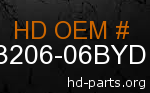 hd 53206-06BYD genuine part number