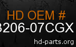 hd 53206-07CGX genuine part number