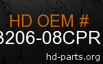 hd 53206-08CPR genuine part number