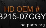 hd 53215-07CGY genuine part number