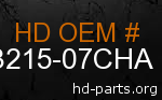 hd 53215-07CHA genuine part number