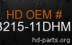 hd 53215-11DHM genuine part number