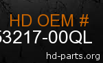 hd 53217-00QL genuine part number
