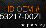 hd 53217-00ZI genuine part number