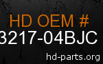 hd 53217-04BJC genuine part number