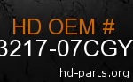 hd 53217-07CGY genuine part number