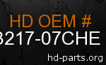 hd 53217-07CHE genuine part number