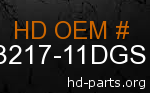 hd 53217-11DGS genuine part number