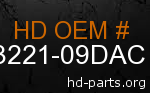 hd 53221-09DAC genuine part number