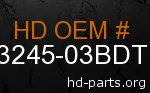 hd 53245-03BDT genuine part number