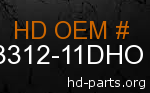 hd 53312-11DHO genuine part number