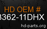 hd 53362-11DHX genuine part number
