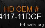 hd 54117-11DCE genuine part number