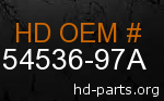 hd 54536-97A genuine part number