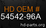 hd 54542-96A genuine part number
