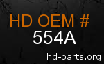 hd 554A genuine part number