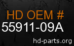 hd 55911-09A genuine part number