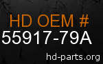 hd 55917-79A genuine part number