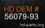 hd 56079-93 genuine part number