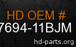 hd 57694-11BJM genuine part number