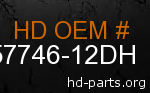 hd 57746-12DH genuine part number