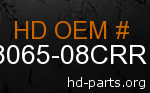 hd 58065-08CRR genuine part number