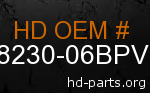 hd 58230-06BPV genuine part number