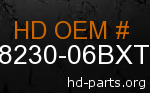 hd 58230-06BXT genuine part number