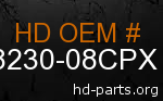 hd 58230-08CPX genuine part number
