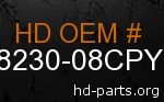 hd 58230-08CPY genuine part number