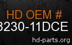 hd 58230-11DCE genuine part number