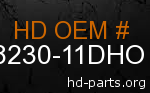 hd 58230-11DHO genuine part number