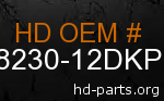 hd 58230-12DKP genuine part number