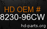 hd 58230-96CW genuine part number