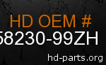 hd 58230-99ZH genuine part number
