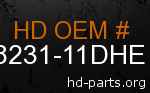 hd 58231-11DHE genuine part number