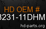 hd 58231-11DHM genuine part number
