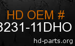 hd 58231-11DHO genuine part number