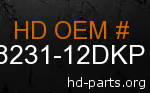 hd 58231-12DKP genuine part number