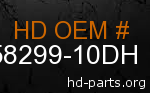 hd 58299-10DH genuine part number