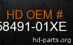 hd 58491-01XE genuine part number